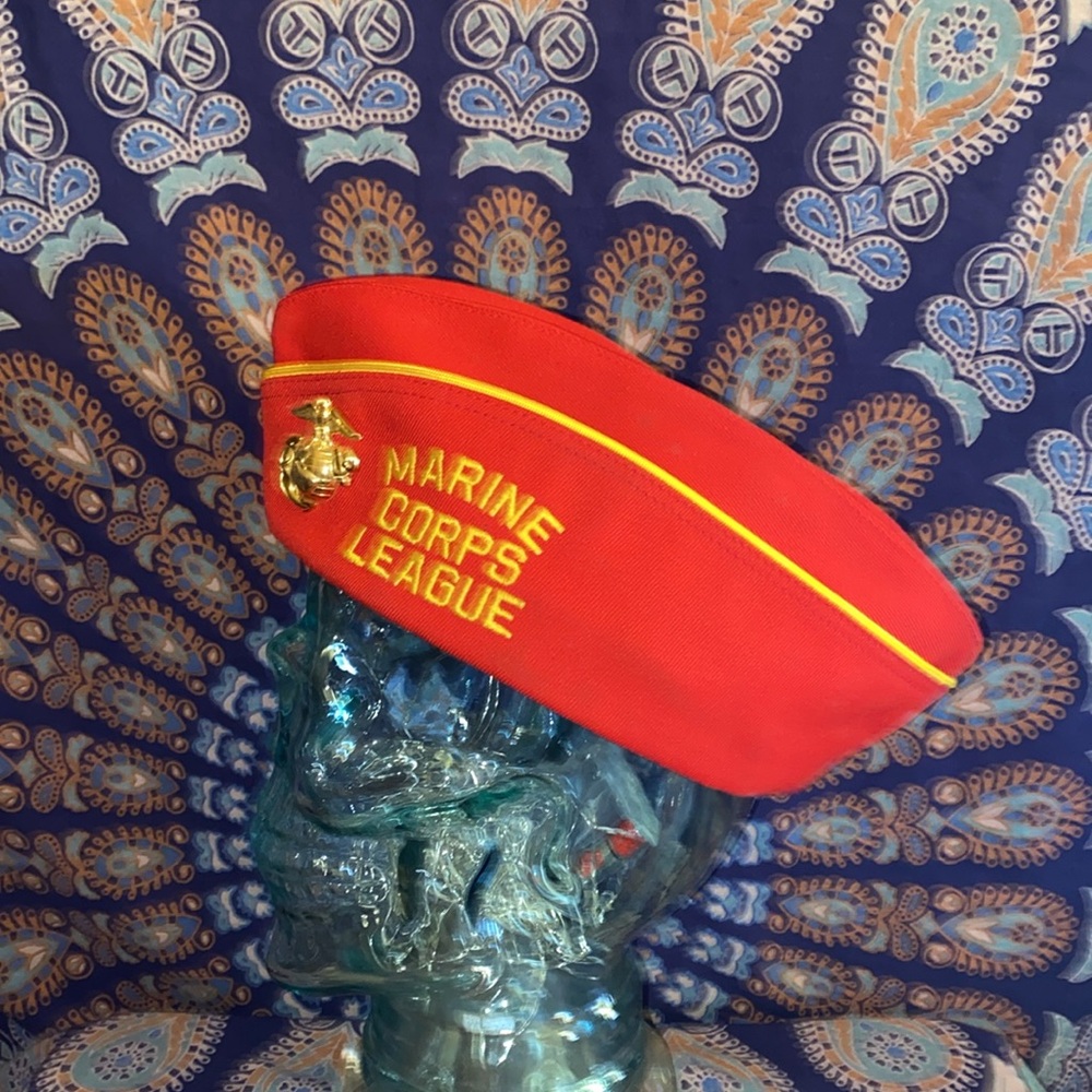 VFW X USMC X Marine Corps League Hat. 7 1/2. - Picture 4 of 14